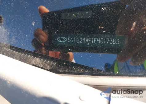 2015 Hyundai Sonata Se z USA, uszkodzony, nr VIN 5NPE24AF1FH017363